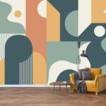 Mivali Fototapet - Abstract grafic ||, vlies, 98x68 cm (T100832TQ2)