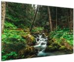 Mivali Tablou cu pârău în pădure, dintr-o bucată 120x80 cm (V021218V12080)