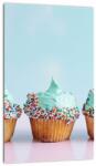 Mivali Tablou cu cupcakes, dintr-o bucată 20x30 cm (V021261V2030)