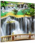 Mivali Tablou - Privire la cascade magice, dintr-o bucată 50x50 cm (V022798V5050)