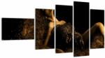 Mivali Tablou - Femeia din aur, din cinci bucăți 110x60 cm (V023500V11060)