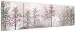 Mivali Tablou cu pădure, din trei bucăți 170x50 cm (V022298V17050)