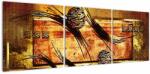 Mivali Tablou abstracției, din trei bucăți 120x40 cm (V022063V12040)