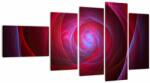 Mivali Tabloul abstract cu ochi, din cinci bucăți 110x60 cm (V020126V11060)