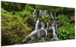 Mivali Tablou - Cascadă tropicală, dintr-o bucată 200x100 cm (V022550V200100)