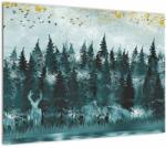 Mivali Tablou - Animale din pădure, dintr-o bucată 70x50 cm (V022420V7050)