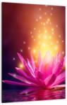 Mivali Tablou cu lotus pe apă, dintr-o bucată 30x40 cm (V020710V3040)