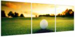 Mivali Tablou - Golf, din trei bucăți 120x40 cm (V023740V12040)