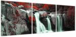 Mivali Tablou - Cascade, din trei bucăți 120x40 cm (V024100V12040)