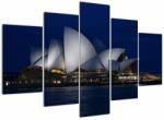 Mivali Tabloul Sydney nocturn, din cinci bucăți 150x105 cm (V020022V150105)