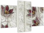 Mivali Tablou - Flori decorative, din trei bucăți 90x60 cm (V023970V90603PCS)