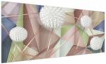 Mivali Tablou - 3D abstract culori pastel, dintr-o bucată 250x125 cm (V022799V250125)