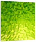 Mivali Tabloul cuburilor galbenverzui, dintr-o bucată 30x30 cm (V020057V3030)