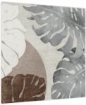 Mivali Tablou - Design cu frunze, dintr-o bucată 50x50 cm (V024073V5050)