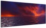 Mivali Tablou cu mare și păsări, dintr-o bucată 100x40 cm (V020351V10040)