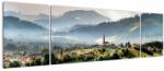 Mivali Tablou - sătuț în ceață, din trei bucăți 170x50 cm (V020616V17050)