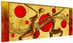 Mivali Tablou abstract cu două femei, dintr-o bucată 145x58 cm (V022071V14558)