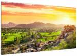 Mivali Tablou cu valea Hampi în India, dintr-o bucată 120x70 cm (V020939V12070)