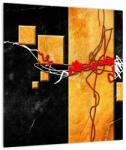 Mivali Tablou abstract - Dansatoare, dintr-o bucată 40x40 cm (V022076V4040)