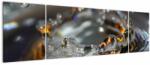 Mivali Tablou cu brățara din picături de apă, din trei bucăți 170x50 cm (V020262V17050)