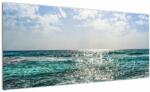 Mivali Tablou cu suprafața mării, dintr-o bucată 100x40 cm (V021194V10040)