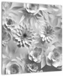 Mivali Tablou - Flori albe, dintr-o bucată 40x40 cm (V022898V4040)