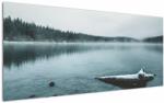Mivali Tablou - lacul nordic înghețat, dintr-o bucată 120x50 cm (V020225V12050)