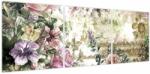 Mivali Tablou - Flori de design, din trei bucăți 120x40 cm (V023895V12040)
