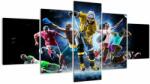 Mivali Tablou - Sport, din cinci bucăți 150x80 cm (V022991V150805PCS)