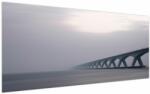 Mivali Tablou - Podul în ceață, dintr-o bucată 200x100 cm (V022726V200100)