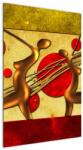 Mivali Tablou abstract cu două femei, dintr-o bucată 60x90 cm (V022071V6090)