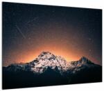 Mivali Tablou cu cerul nocturn și munți, dintr-o bucată 70x50 cm (V020895V7050)