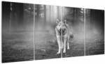 Mivali Tablou - Paznicul pădurii, din patru bucăți 160x80 cm (V023151V16080)