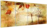 Mivali Tablou - Dispoziție de toamnă, din patru bucăți 160x80 cm (V022833V16080)