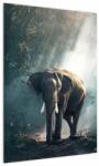 Mivali Tablou cu elefant în djunglă, dintr-o bucată 50x70 cm (V020490V5070)
