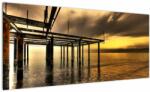 Mivali Tablou - Arhitectura la mal, dintr-o bucată 100x40 cm (V022627V10040)