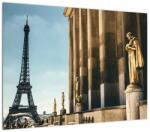 Mivali Tabou din piața Trocader, Paris, dintr-o bucată 70x50 cm pe sticlă (V021531V7050GD)