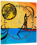 Mivali Tablou cu pictură străveche (cu ceas), dintr-o bucată 30x30 cm cu ceas (V022253V3030C)