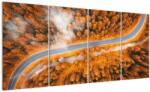 Mivali Tablou - Strada montană, din patru bucăți 160x80 cm (V022166V16080)