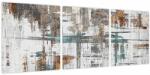 Mivali Tablou - Mișcări abstracte, din trei bucăți 90x30 cm (V024051V9030)