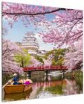 Mivali Tablou cu cireș japonez, dintr-o bucată 70x70 cm (V020346V7070)