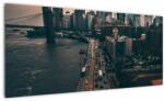 Mivali Tablou cu Manhattan, dintr-o bucată 100x40 cm (V021377V10040)