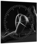 Mivali Tablou - Nud feminin (cu ceas), dintr-o bucată 30x30 cm cu ceas (V023081V3030C)