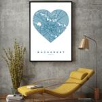 Mivali Poster - București, mărimea A4 (S040204SA4)