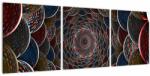 Mivali Tablou - Vortex, din trei bucăți 90x30 cm (V022707V9030)