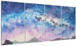 Mivali Tablou - Calea lactee, aquarel, din patru bucăți 160x80 cm (V023082V16080)