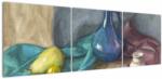 Mivali Tablou - Natură moartă pictată, din trei bucăți 150x50 cm (V023398V15050)