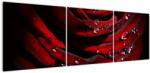 Mivali Tablou - Trandafir, din trei bucăți 150x50 cm (V022324V15050)