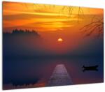 Mivali Tablou cu podul în apus de soare, dintr-o bucată 70x50 cm (V020012V7050)