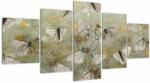 Mivali Tablou - Vintege fluturi (cu ceas), din cinci bucăți 150x80 cm cu ceas (V022876V15080C)